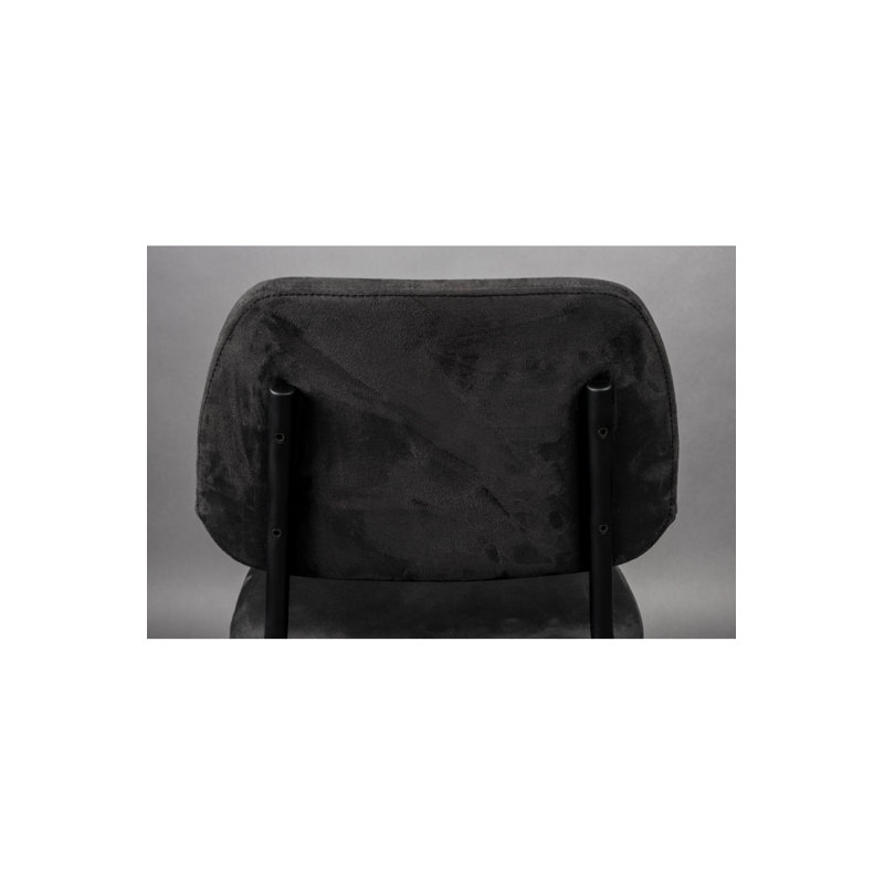 Darby Upholstered Dining Chair, Black