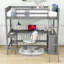 Lit mezzanine avec tablettes et bureau Ehlani-1377189274-1377189275