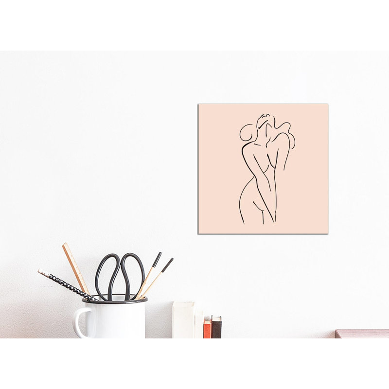 Femme №3 Square by Blek Prints - Wrapped Canvas Gallery-Wrapped Canvas Giclée, 30.48cm H x 30.48cm W