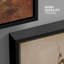«Classic Brown Lonely Autumn Tree», impression sur toile encadrée-109881858-109881859