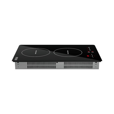 Empava 13 Inch Electric Induction Cooktop Smooth Surface with 2 Burners