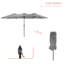 Parasol de marché 108 po Sabrie-76002470