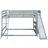 Full Over Full Bunk Bed With Ladder