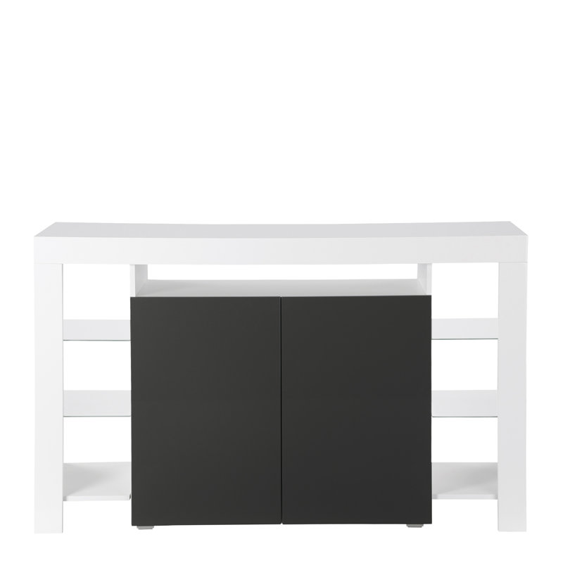 Riddick 150.5cm Sideboard, Grey, Without Led Lighting