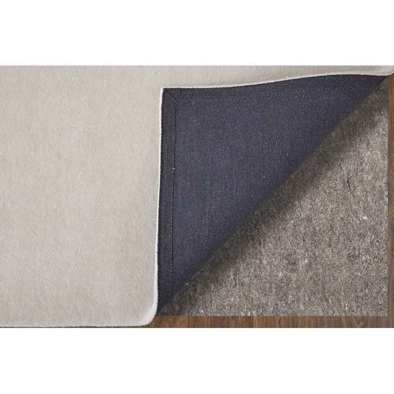 Katya Hand Knotted Wool Ombre Area Rug in Pink, Rectangle 5' x 8'