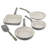 BergHOFF Leo Balance 5Pc Nonstick Ceramic Specialty Pan Set with Turner