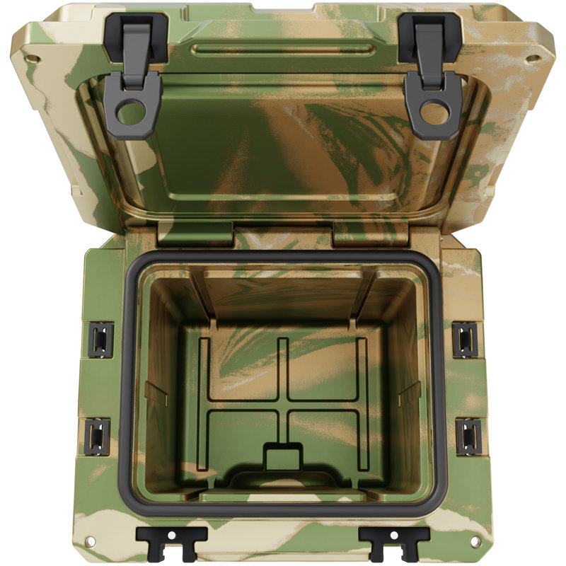Cubix Outdoors QuadraX 5 Gal Cooler/Dispenser - Hunter's Camo, Brown/Green