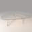 Glass Top Single Coffee Table