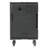 95Qt Rectangular Insulated Food Cabinet With 4 Wheels