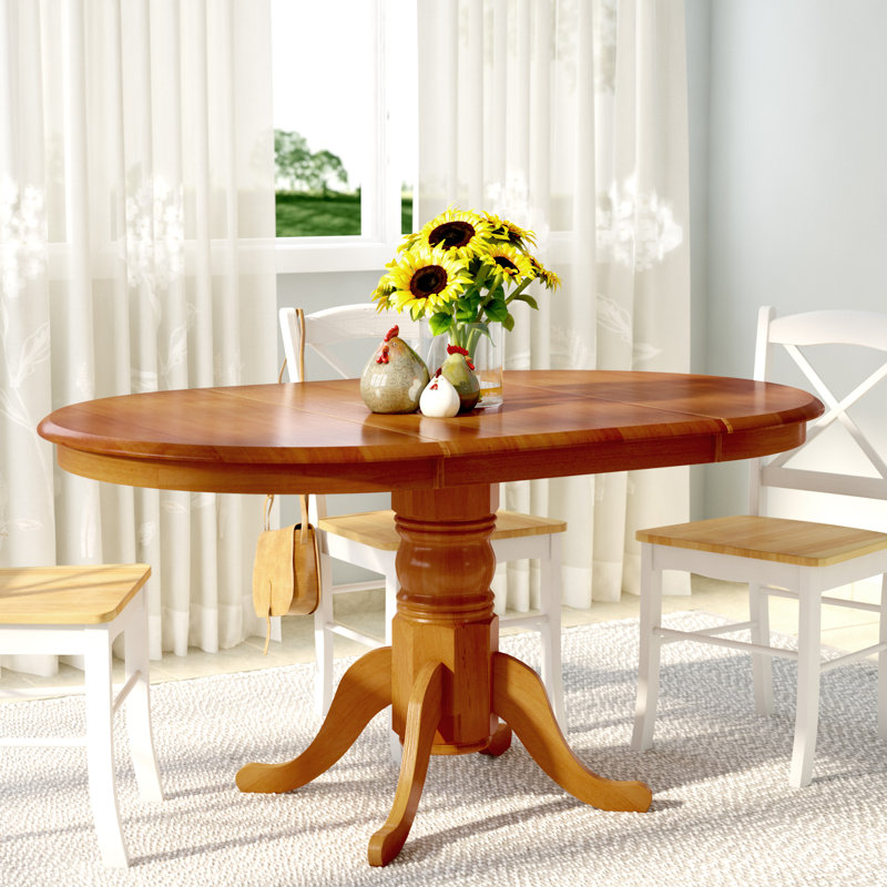 Kaneshiro Extendable Dining Table, Oak/Oak