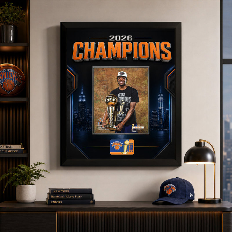 Cadre photo 18 po x 22 po OG Anunoby New York Knicks