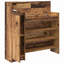Shoe Cabinet 100.5 X 28 X 100 Cm Engineered Wood-1388246617