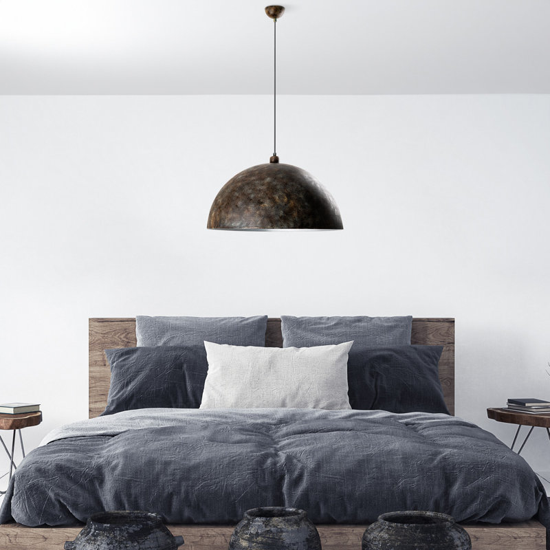 Elegant Adjustable Chandelier, Antiquation Finish, 23.6 x 13.8 inches | Metal Body, Max Height: 53.1 inches | Socket Type: E27, Max 40W (Bulb Not Included) | Ideal for Dining Room, Living Room, and Entryways, Stylish and Versatile Design