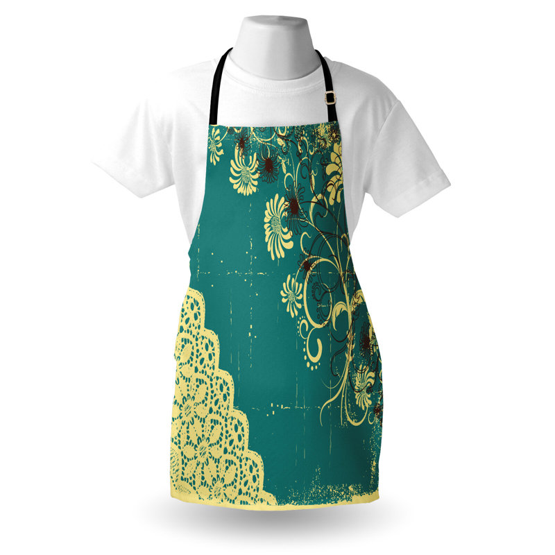Floral Bib Apron
