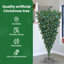 vidaXL Upside-down Artificial Pre-lit Christmas Tree with Ball Set-114839519