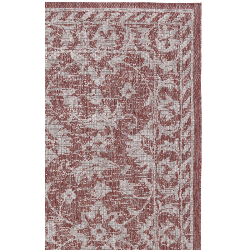 Batheaston Performance Oriental Indoor/Outdoor Area Rug, Rectangle 5'3" x 7'7"