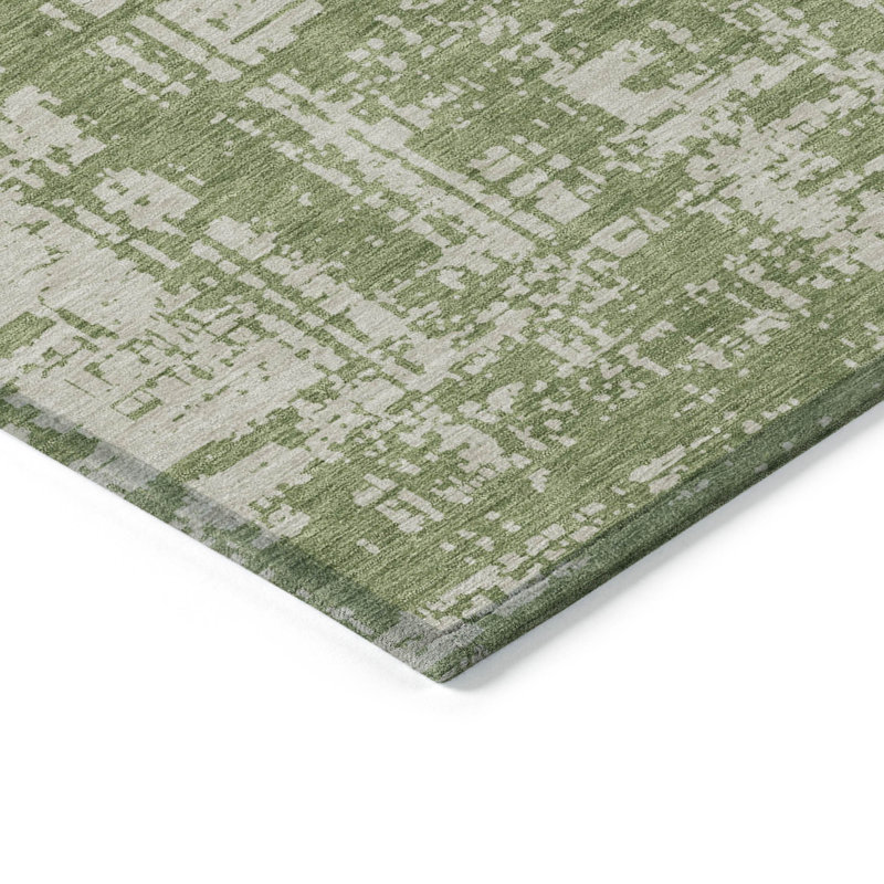 Tapis intérieur / extérieur mâle avec envers antidérapant, Rectangulaire 8 pi x 10 pi