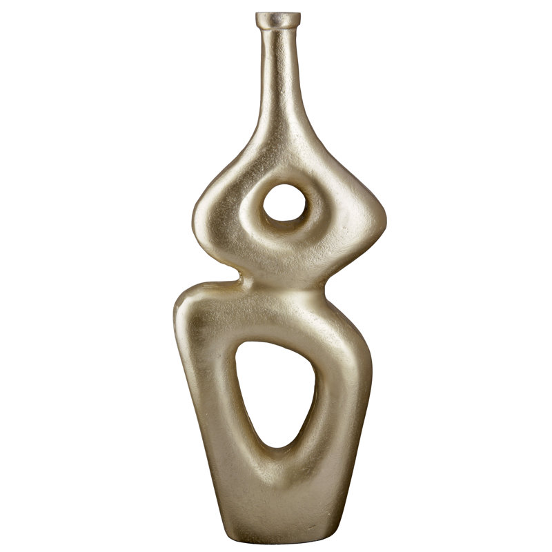 Bernace Handmade Aluminum Table Vase, 38cm H x 15cm W x 5cm D