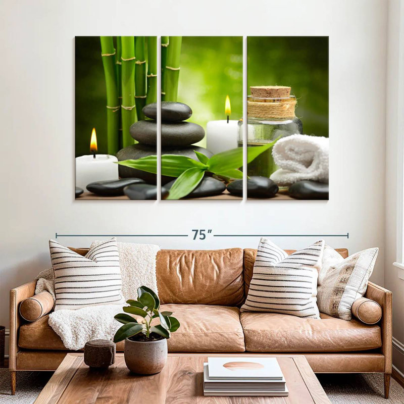 Kerrick Relaxing Bamboo Spa, 20" H x 33" W
