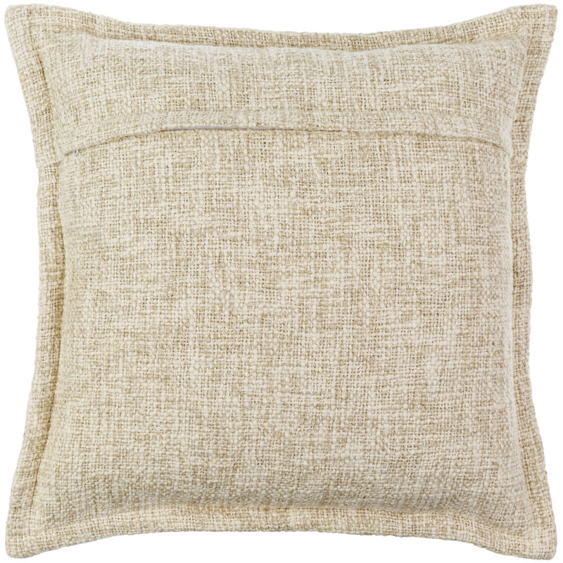 Warbler Throw Pillow, Beige