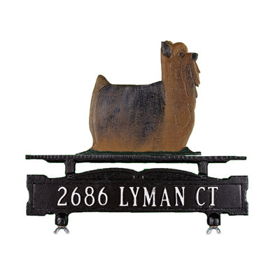 Metal Mailbox Sign