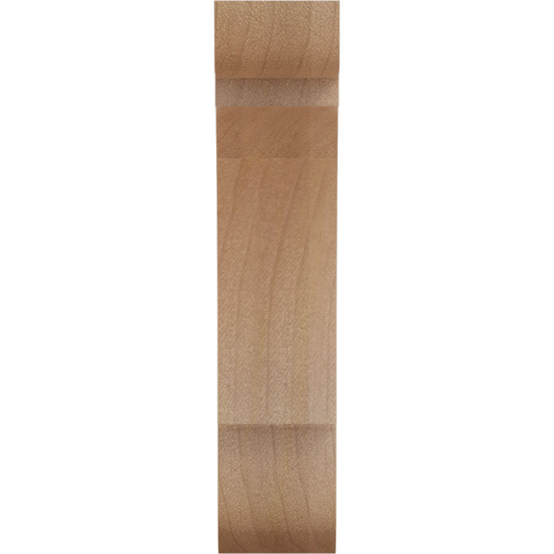 Support olympique en bois, Aulne, H 8 po x l 1,75 po x P 8 po