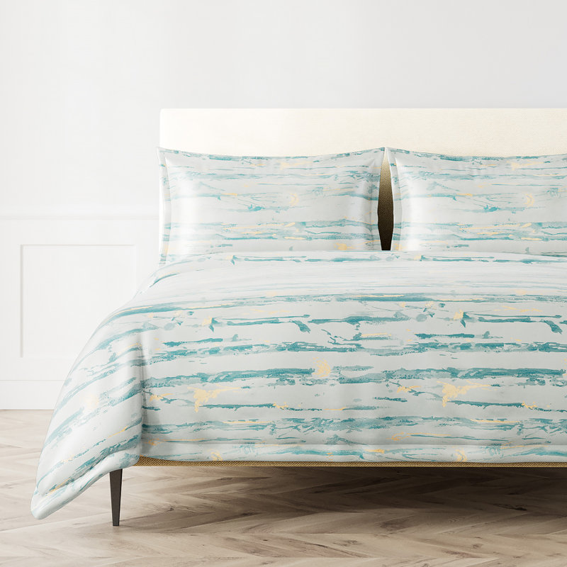 Serenity Duvet Cover Set, King Duvet Cover + 2 King Shams