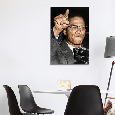 Malcolm X (1925-1965) par Granger - reproduction de photo sur toile tendue