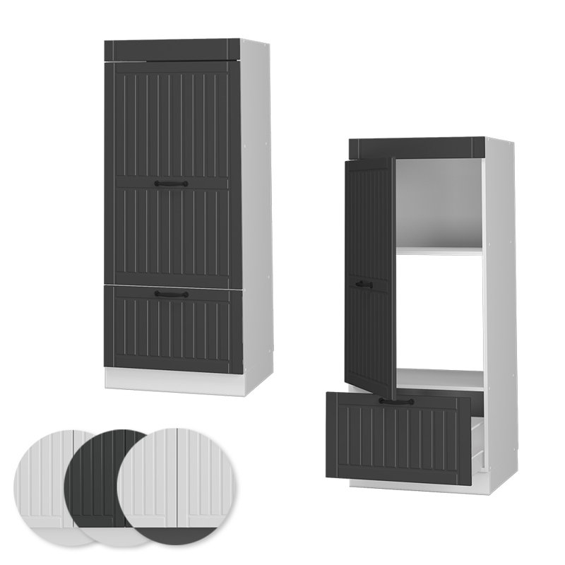 Bernardini 480 + front country house anthracite full (73), Light grey/white