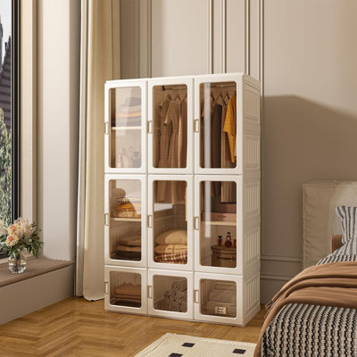 104 cm Kleiderorganisations-System Derlyn