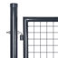 Ruhland 306 cm W Gate Fencing-90612988