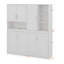 Lit escamotable polyvalent et peu encombrant avec caractéristiques avancées et design élégant-499928854
