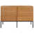 Black/Natural With Natural Rattan