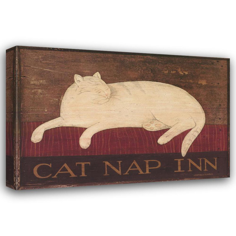 Cat Nap Inn, 33" H x 48" W