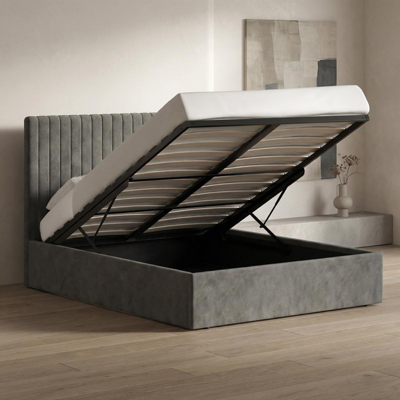 Sollom Upholstered Ottoman Bed