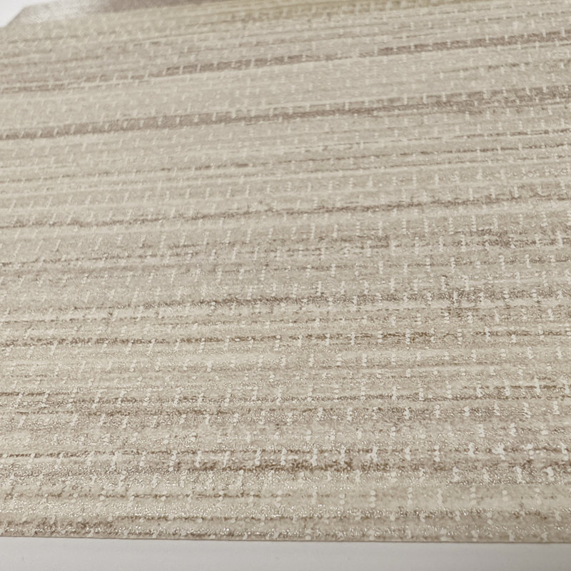 Faux rouleau tissé non tissé, Beige clair
