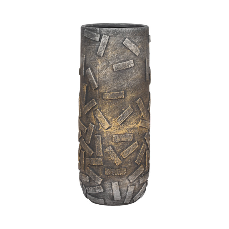 Vase en céramique 15 "Samson, H 19 po x l 8 po x P 8 po