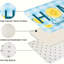 Ensemble de 2 tapis de cuisine citron Home Sweet Home