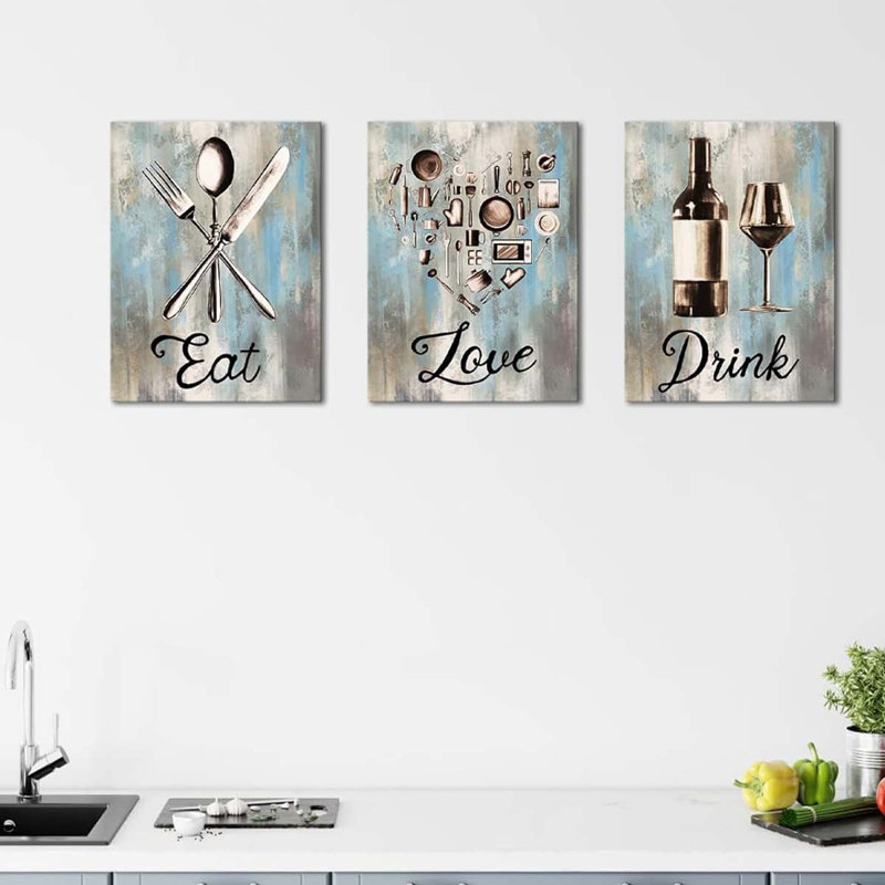 3 Piece Wrapped Canvas Print