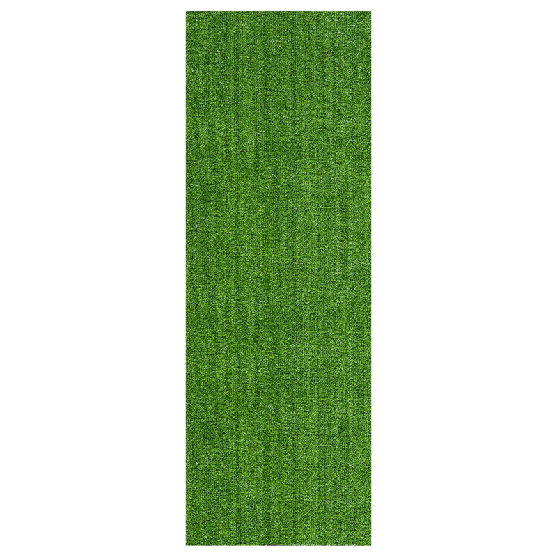 Somersby Indoor/Outdoor Low Pile Artificial Grass Turf Rugs and Rolls Customized Size For Balcony, Patios, 2'7" x 13'