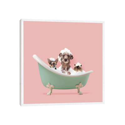 Filthy Animals - No Wreath by Erin Summer - Print on Canvas