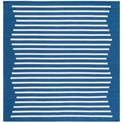 Estyn Hand Woven Cotton Striped Rug