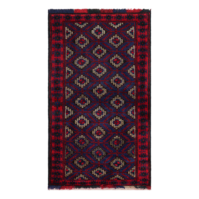 One-of-a-Kind 3'1" X5'7" Hand Knotted Area Rug