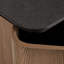 Armoire décorative avec pieds en bois massif-107360928