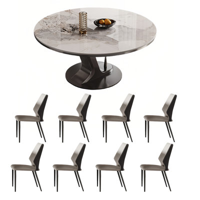 Ensemble de table de salle à manger moderne moderne