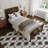 Lampley Solid Wood Foundation Bed with Matching Footboard-1914434833-1914434838