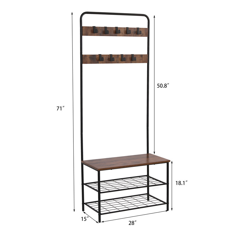 Banc de rangement Cropsey