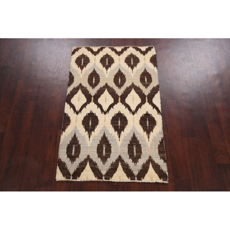 Contemporary Gabbeh  Oriental Area Rug 3x5