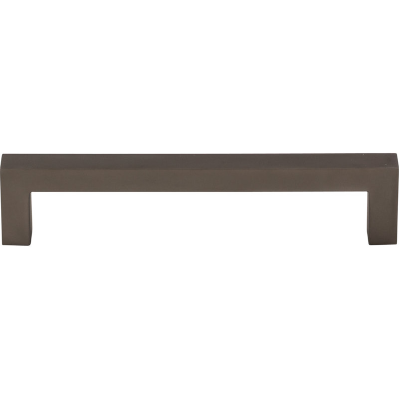 Square Bar pull, Ash Gray, 6 5/16" Center to Center