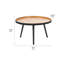 Wurtsboro Three Leg Coffee Table